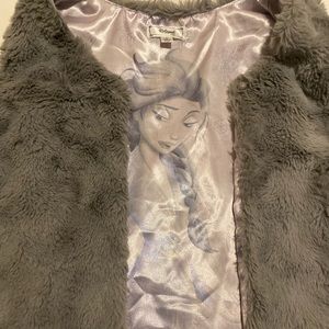 Disney Frozen Elsa Faux Fur Vest